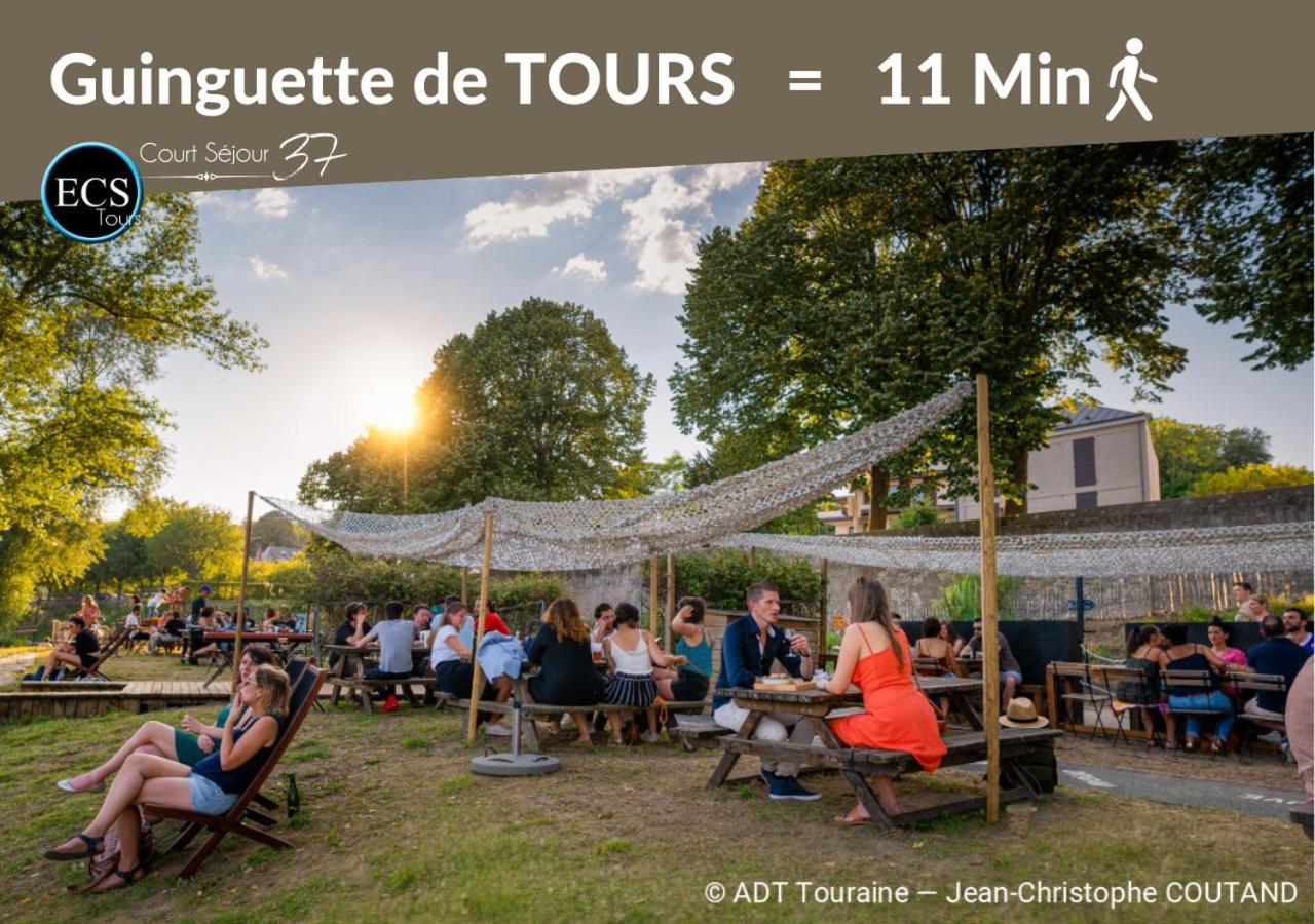 "Cozy Zen" 1 Grande Chambre - Calme - Arrivee Autonome - 6 Pers - Parking Gratuit Tours Exteriör bild