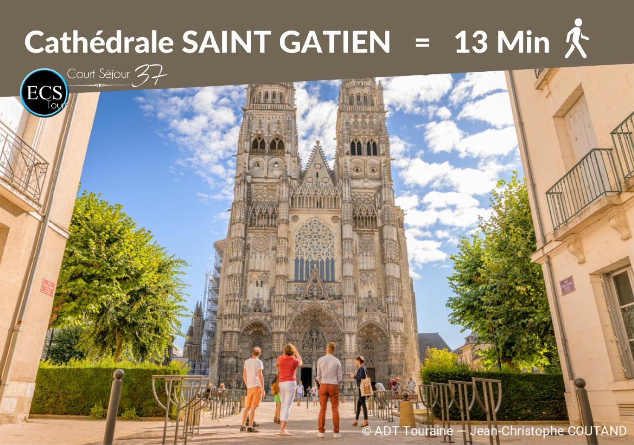 "Cozy Zen" 1 Grande Chambre - Calme - Arrivee Autonome - 6 Pers - Parking Gratuit Tours Exteriör bild
